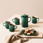 Cafeti&egrave;re &agrave; piston et 4 tasses classiques